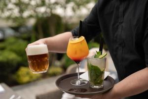 Penzion a restaurace Bílý Mlýn italokat is kínál