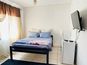 Μια τηλεόραση ή/και κέντρο ψυχαγωγίας στο Olikaya Guest House Groblersdal