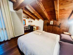 Postel nebo postele na pokoji v ubytování La Vrille - Metcho