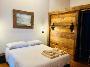 Postel nebo postele na pokoji v ubytování La Vrille - Metcho