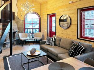 Posezení v ubytování Holiday Home Levin otava 8 by Interhome