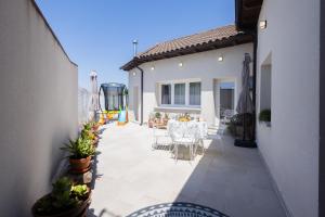 Un patio o zona al aire libre en Casantonia