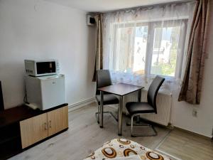 Kuchyň nebo kuchyňský kout v ubytování Casa Șallai