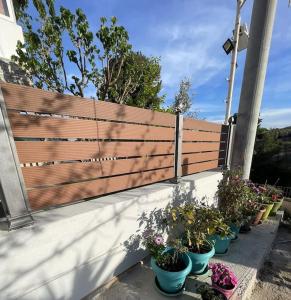 Zahrada ubytování Marias House Rafina