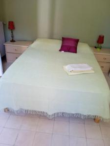 Postel nebo postele na pokoji v ubytování Appartement cosy au cœur de Bocognano avec vue sur montagne + 14 fotografií