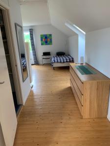 Kuchyň nebo kuchyňský kout v ubytování Good spacious apartment in a central location