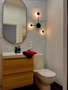 Kúpeľňa v ubytovaní Amazing 1 room Condo Warszawa Center, Sauna (OS)