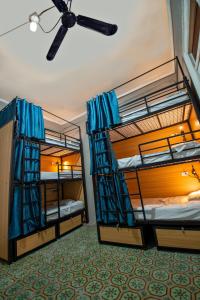 Postel nebo postele na pokoji v ubytování JEP Hostel