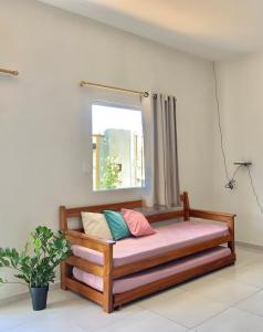 En eller flere senge i et værelse på Colibri