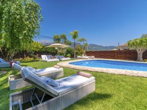 The swimming pool at or close to Villa La Font by Interhome
