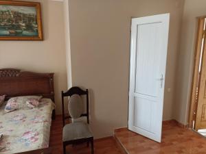 Letto o letti in una camera di guest house come