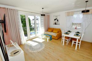 Χώρος καθιστικού στο Apartament Muszelka 27