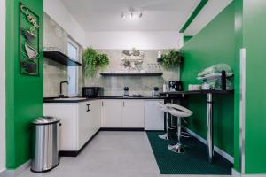 Kuchyň nebo kuchyňský kout v ubytování B&B Insonnyroom
