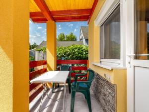 Balkón alebo terasa v ubytovaní Holiday Home Violette by Interhome