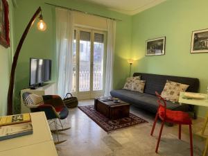 A television and/or entertainment centre at Apartment Letizia by Interhome