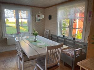 Posezení v ubytování Kapelludden Östra Öland