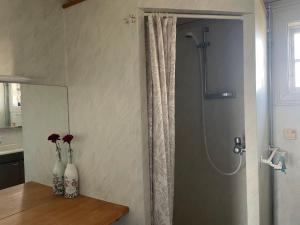 Koupelna v ubytování Kapelludden Östra Öland + 37 fotografií