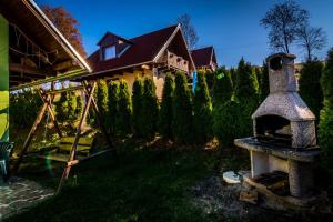 A garden outside chatyliptov v srdci LIPTOVA