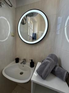 Koupelna v ubytování Gegekos Apartment