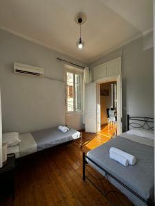 Postel nebo postele na pokoji v ubytování Gegekos Apartment