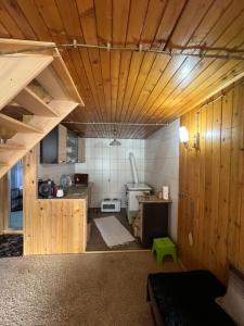 Kuchyň nebo kuchyňský kout v ubytování Guest house Sofija