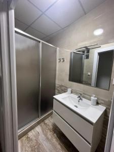 Koupelna v ubytování Casa MARISA