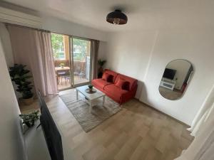 Posezení v ubytování Joli Studio au centre de Juan les Pins