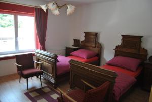 Posezení v ubytování Ferienwohnung Rosenbach OG