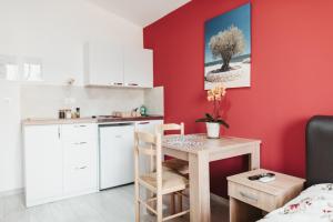 Kuchyň nebo kuchyňský kout v ubytování Guesthouse Lole