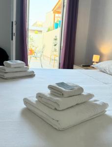 Postel nebo postele na pokoji v ubytování B&B Civico 42