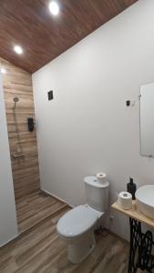 Koupelna v ubytování Hotel Arevi Gosh
