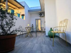 Balkón nebo terasa v ubytování B&B Civico 42