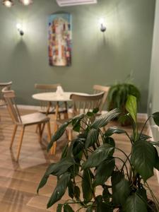 Posezení v ubytování Villa Flora