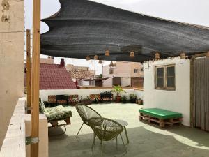 Αίθριο ή υπαίθριος χώρος στο Apartamento a 400m de la playa, Puerto de Sagunto