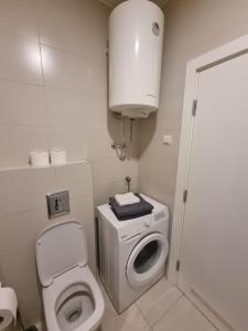 Koupelna v ubytování Kaktus