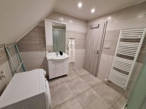 Koupelna v ubytování Apartmán RD Bystré + 9 fotografií