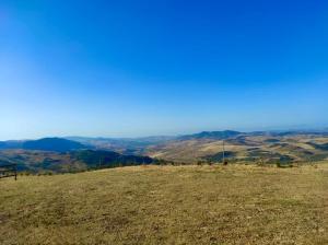 a view of the mountains from the top of a hill at MonteSoprano Agriturismo - Resort - Spa - Gym -Camping - Suite in Capizzi