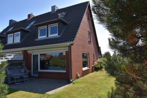 Bygningen som feriehuset ligger i