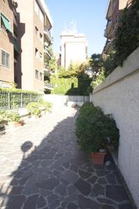 The building in which a panziókat is located