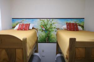 Postel nebo postele na pokoji v ubytování Millas House Cusco