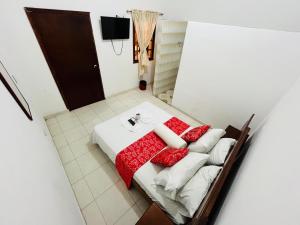 Hotel Andes客房内的一张或多张床位