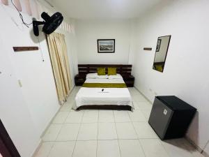 Hotel Andes客房内的一张或多张床位