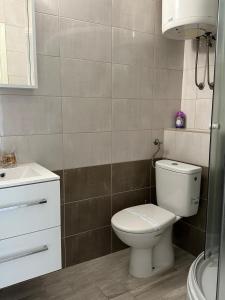 Koupelna v ubytování Apartments by the sea Trpanj, Peljesac - 16004