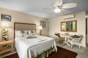 Postel nebo postele na pokoji v ubytování (4102/03) 2Br Ground Floor Hanalei Bay Resort, Ocean View, Pool, Tennis + 25 fotografií