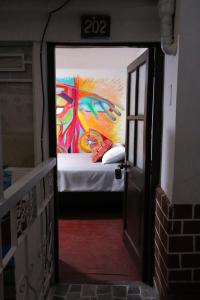 Postel nebo postele na pokoji v ubytování Millas House Cusco