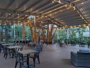 绿洲一英里海滩公寓餐厅或其他用餐的地方