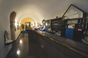 Lounge alebo bar v ubytovaní Hotel Arkada