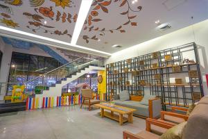 Χώρος καθιστικού στο BATIQA Hotel Palembang