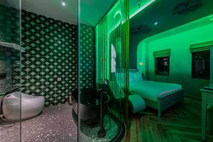 Postel nebo postele na pokoji v ubytování Pynt Hotel 2