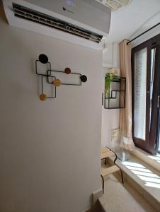 Postel nebo postele na pokoji v ubytování pied-à-terre 13